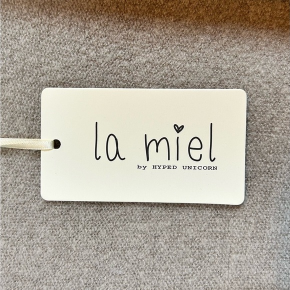 NWT La Miel Draped Cardigan Sweater / medium - Picture 4 of 9